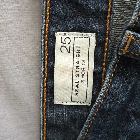 GAP Dark Wash Denim Shorts Size 25 - Picture 4 of 5